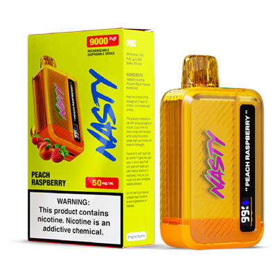 Nasty D9Ki Disposable 50mg - Peach Raspberry - 1x10