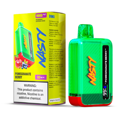 Nasty D9Ki Disposable 50mg - Pomegranate Berry - 1x10