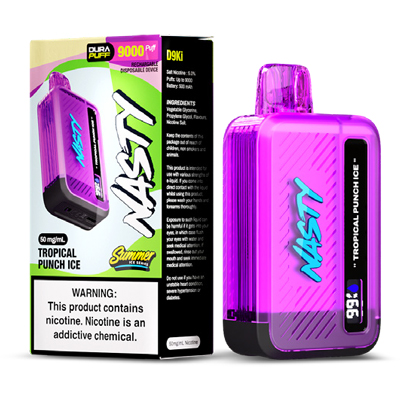 Nasty D9Ki Summer Ice Series Disposable 50mg - Tropical Punch Ice - 1x10