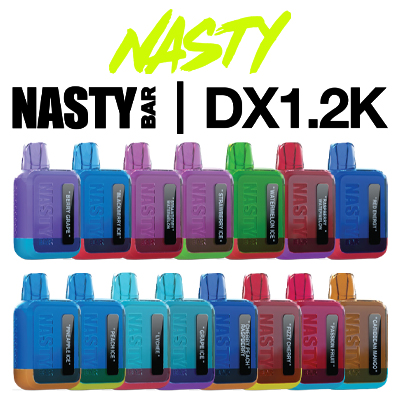 Nasty DX1.2K Disposable 50mg - 1x10