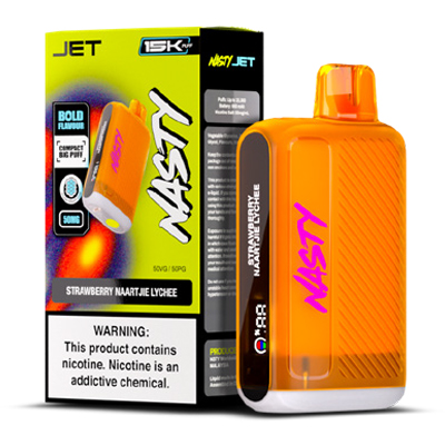 Nasty Jet Disposable 50mg - Strawberry Naatjie Lychee - 1x10