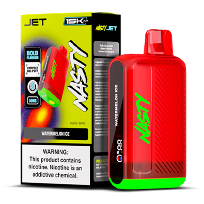 Nasty Jet Disposable 50mg - Watermelon Ice - 1x10