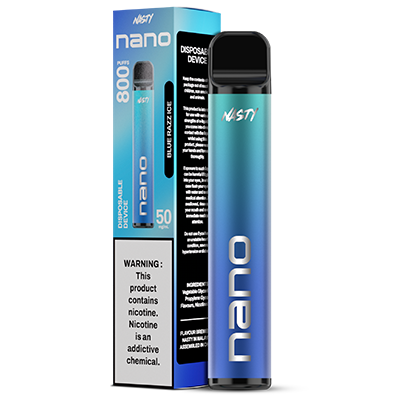 Nasty Nano Disposable 50mg - Blue Razz Ice - 1x10