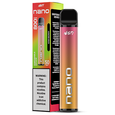 Nasty Nano Disposable 50mg - Kiwi Berry - 1x10