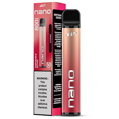 Nasty Nano Disposable 50mg - Lychee - 1x10
