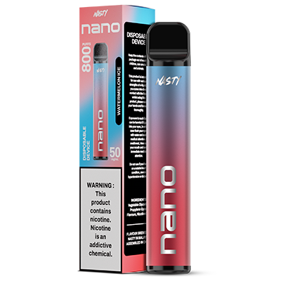 Nasty Nano Disposable 50mg - Watermelon Ice - 1x10