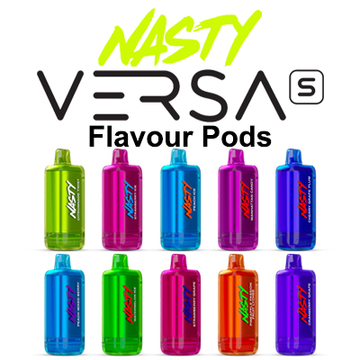 Nasty Versa S Disposable Flavour Pod 50mg - 1x10