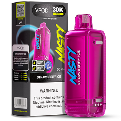 Nasty Versa S Disposable Flavour Pod 50mg - Strawberry Ice - 1x10