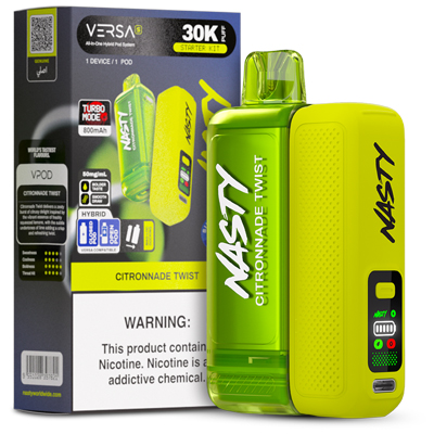 Nasty Versa S Disposable Kit 50mg - Citronnade Twist - 1x10
