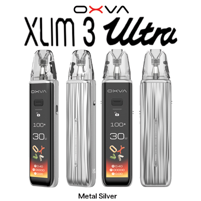 OXVA Xlim 3 Ultra Pod Kit - Metal Silver