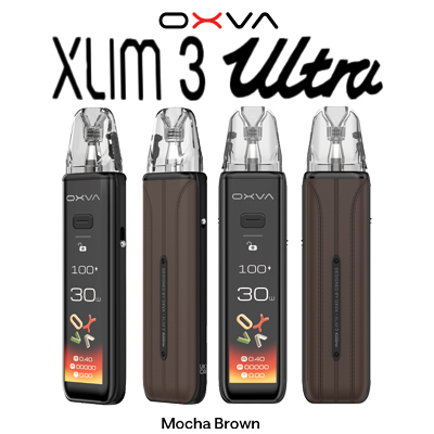 OXVA Xlim 3 Ultra Pod Kit - Mocha Brown