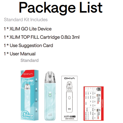 OXVA Xlim GO Lite Pod Kit 