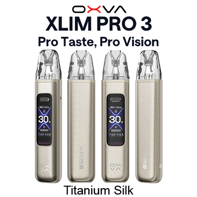 OXVA Xlim Pro 3 Pod Kit - Titanium Silk