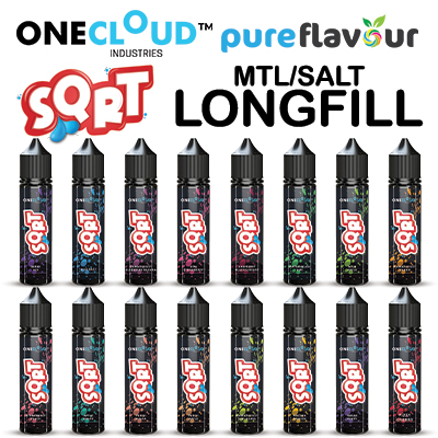 Local - One Cloud SQRT MTL/Salt Longfill Pure Flavour 60ml