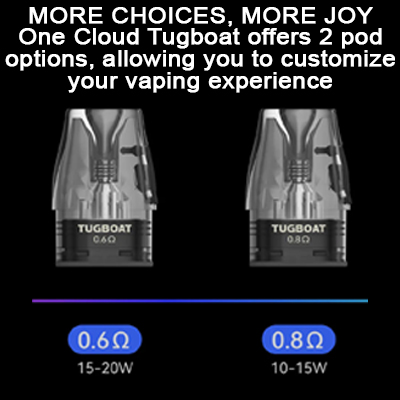 One Cloud Tugboat Replacement Pods - 1x3