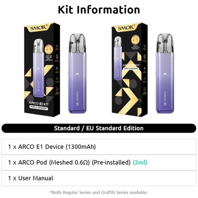 Smok Arco E1 Pod Kit
