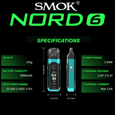 Smok Nord 6 Pod System