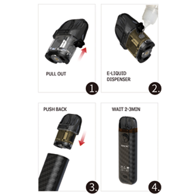 Smok-Novo-4-How-to-Fill-E-Liquid