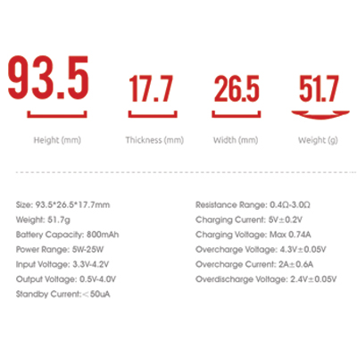 Smok-Novo-4-Specifications