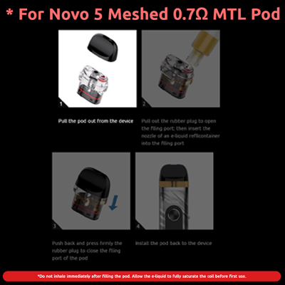 Smok Novo 5 Mesh Pod Replacement - 1x1