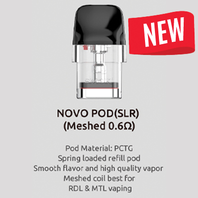 Smok Novo SLR Mesh Pod Replacement 0.6ohm - 1x1