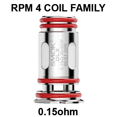Smok RPM 4 Mesh Coil - 0.15ohm - 1x5