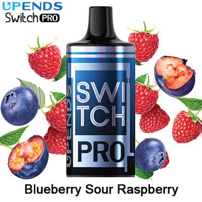 Upends Switch Pro - Disposable Pod 50mg - Blueberry Sour Raspberry - 1x20