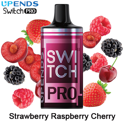 Upends Switch Pro - Disposable Pod 50mg - Strawberry Raspberry Cherry - 1x20