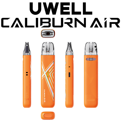 Uwell Caliburn Air Pod Kit - Coral Orange