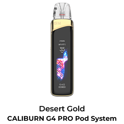 Uwell Caliburn G4 Pro Pod Kit - Desert Gold