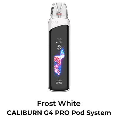 Uwell Caliburn G4 Pro Pod Kit - Frost White
