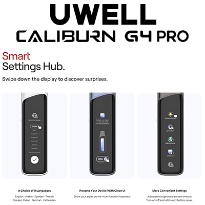 Uwell Caliburn G4 Pro Pod Kit 
