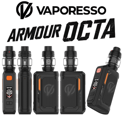 Vaporesso Armour Octa Kit - Dark Black
