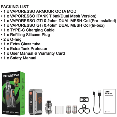 Vaporesso Armour Octa Kit