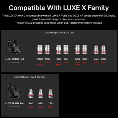 Vaporesso LUXE XR Max 2 Pod Mod