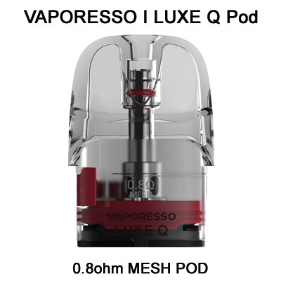 Vaporesso Luxe Q2 Pod 0.8ohm Mesh - 1x4
