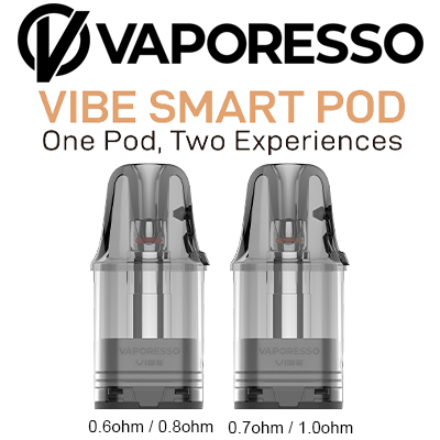 Vaporesso Vibe Dual Mesh Replacement Pod - 1x2