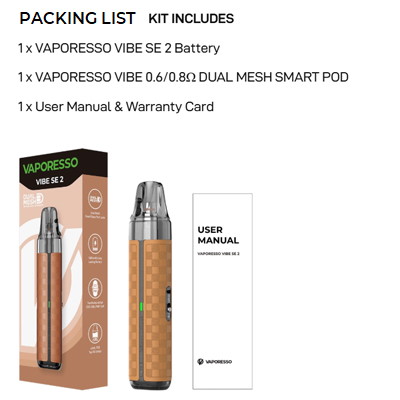 Vaporesso Vibe SE 2 Pod Kit