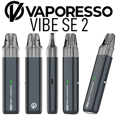Vaporesso Vibe SE 2 Pod Kit - Gleaming Black