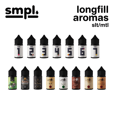 Local - SMPL Salt/MTL Longfill Aroma 30ml